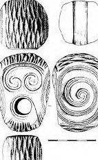 Knowth macehead carved surface detail