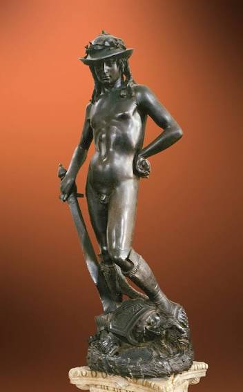 Donatello — David, full bronze sculpture