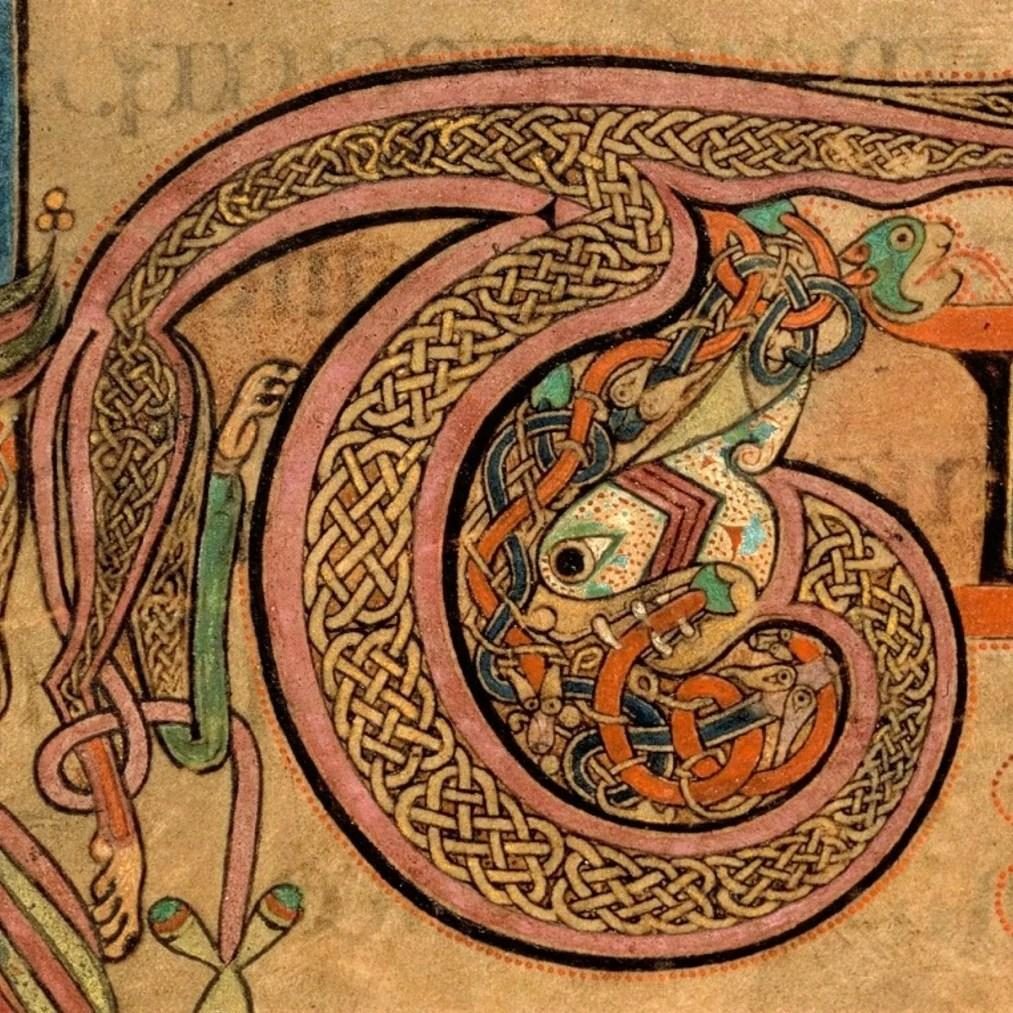 Book of Kells — illuminated manuscript decoration