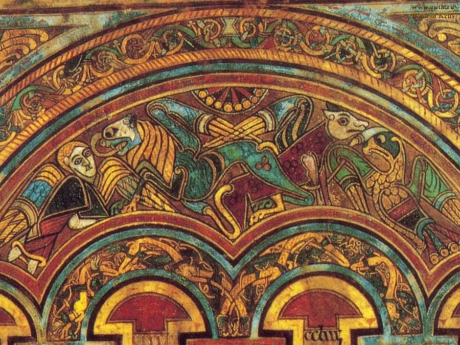 Book of Kells — illuminated manuscript decoration