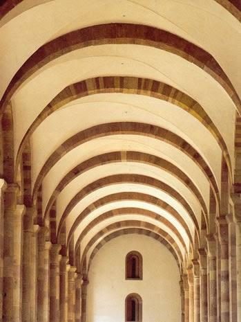 Durham Cathedral vaulting detail