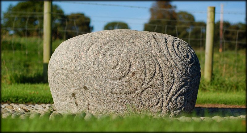 Castlestrange Stone — La Tène carved stone