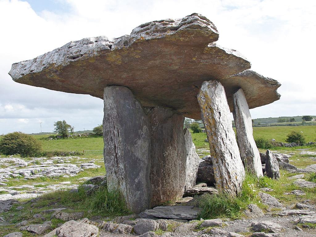 Poulnabrone Dolmen — portal tomb in the Burren