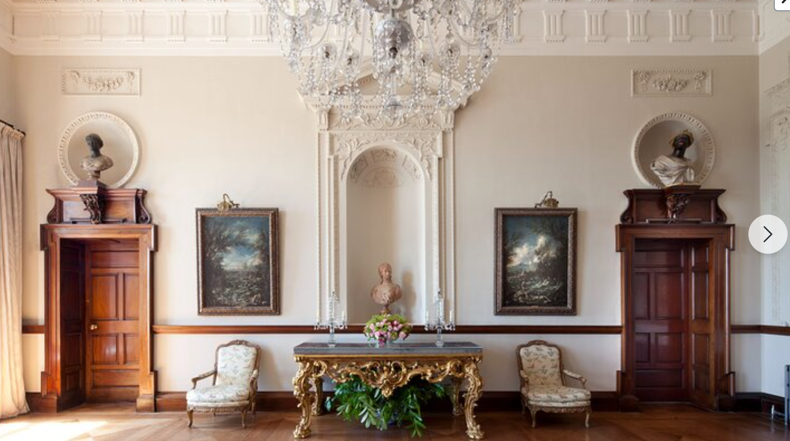 Russborough House entrance hall and classical interior