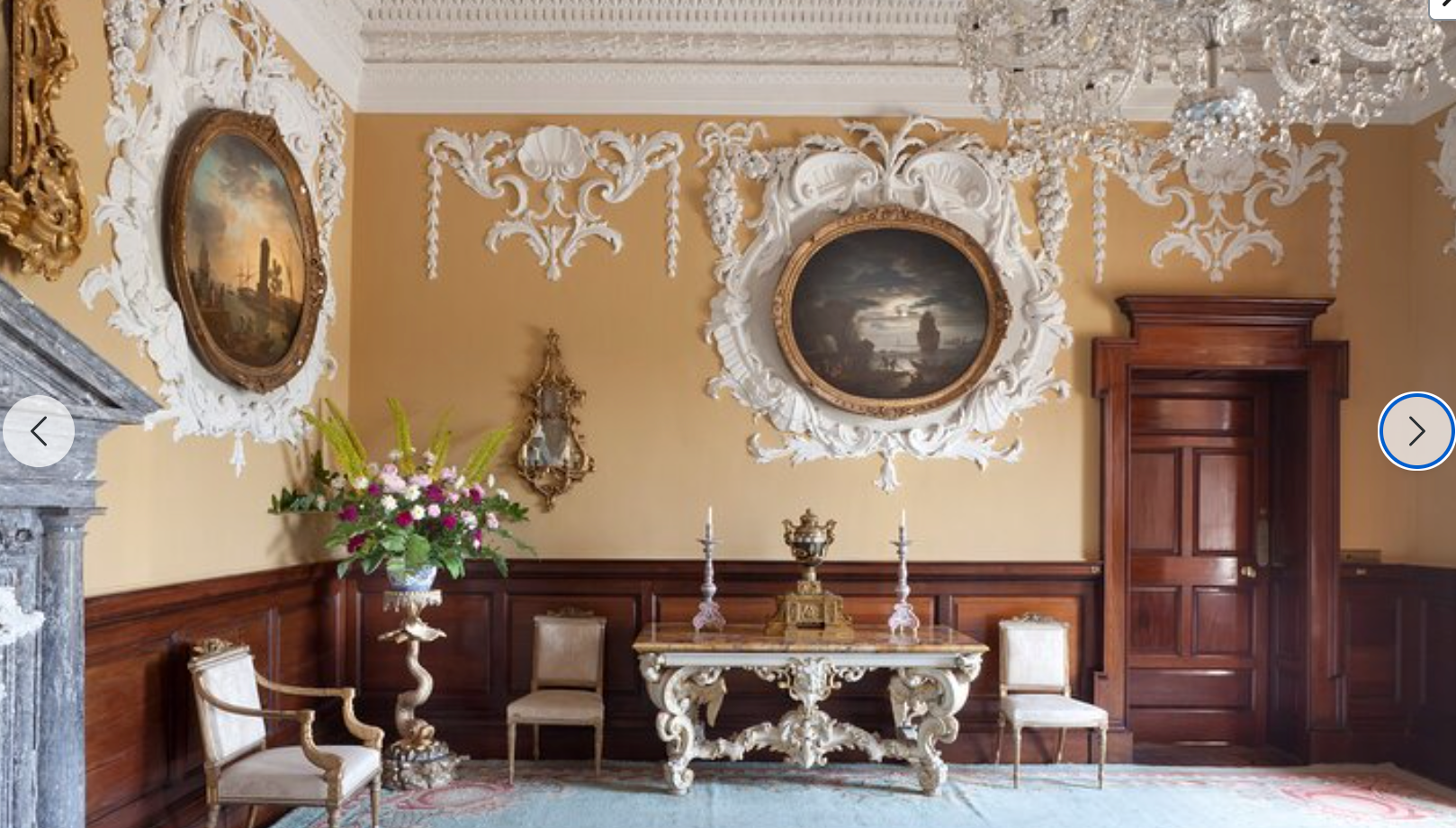 Russborough House stucco interior