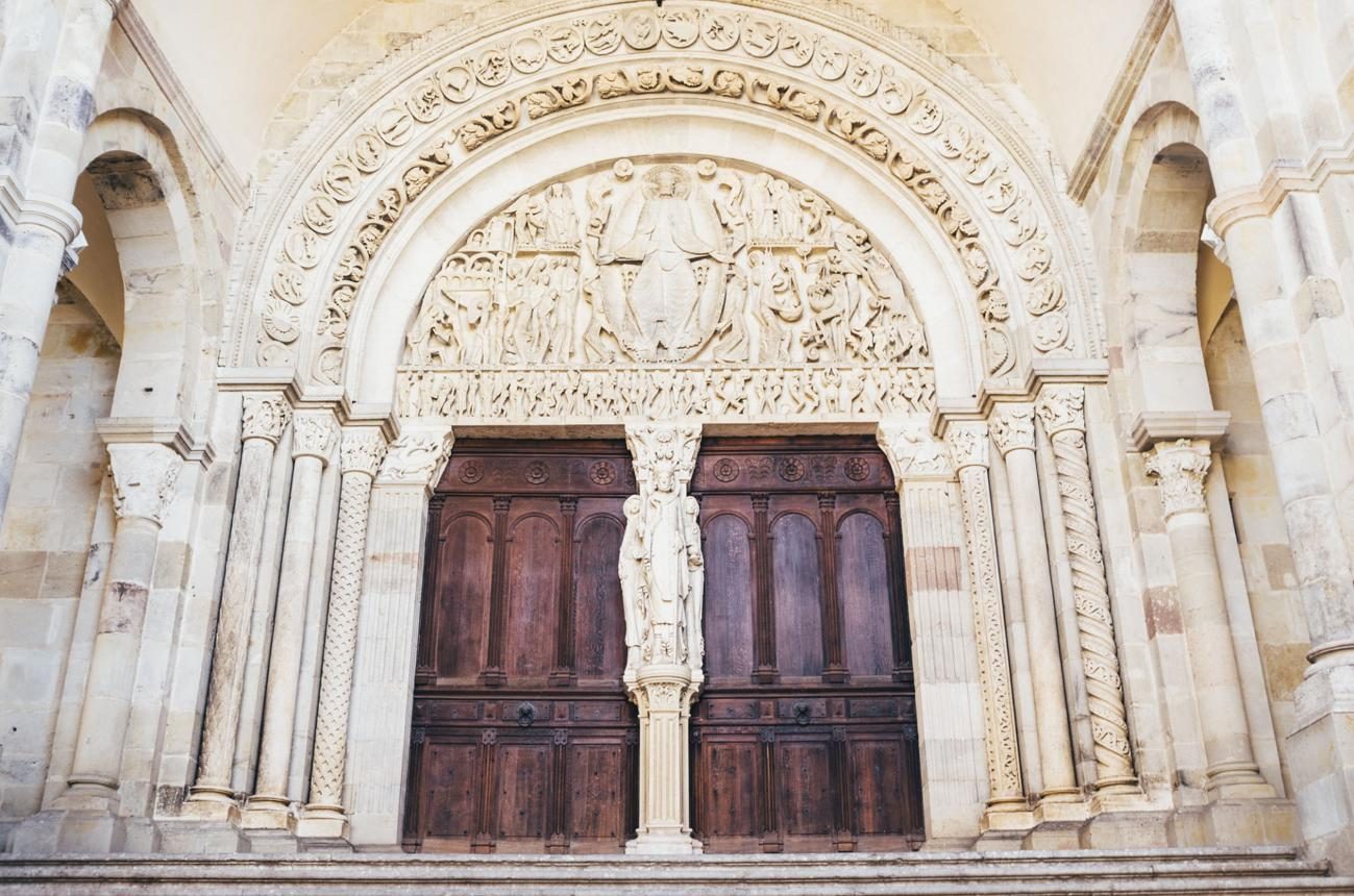 Autun Cathedral — Romanesque Tympanum
