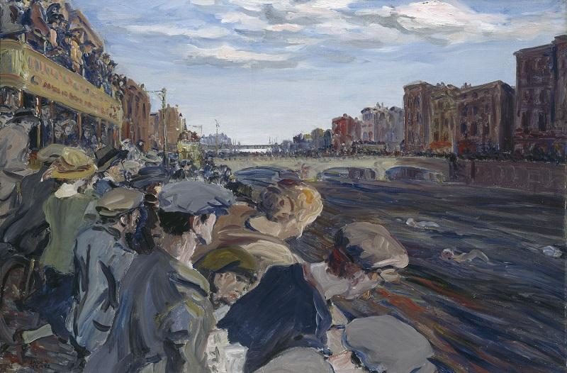 Jack B. Yeats — The Liffey Swim
