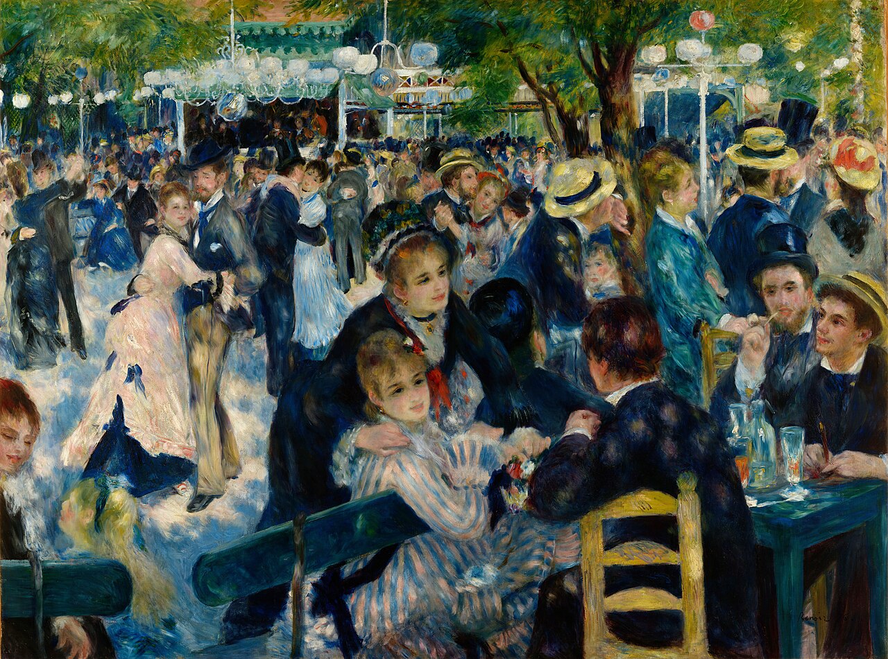 Pierre-Auguste Renoir — Dance at Le Moulin de la Galette