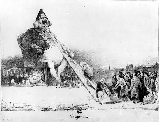 Honoré Daumier — Gargantua political lithograph